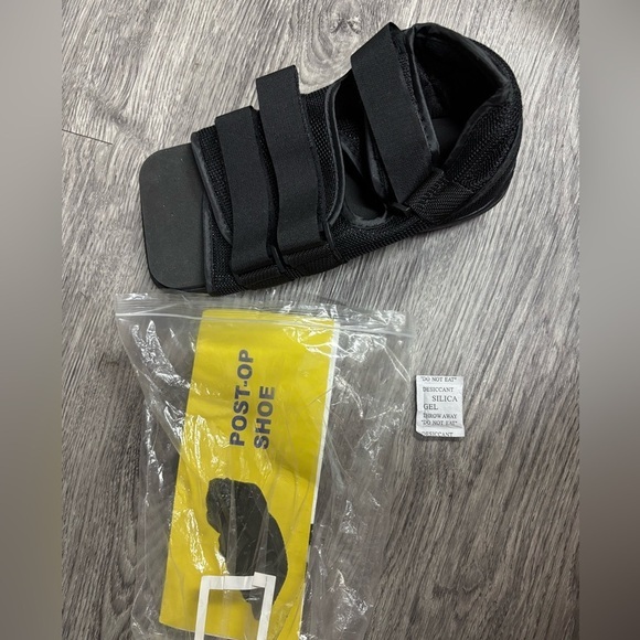 Black Post-Op Shoe - Picture 1 of 2